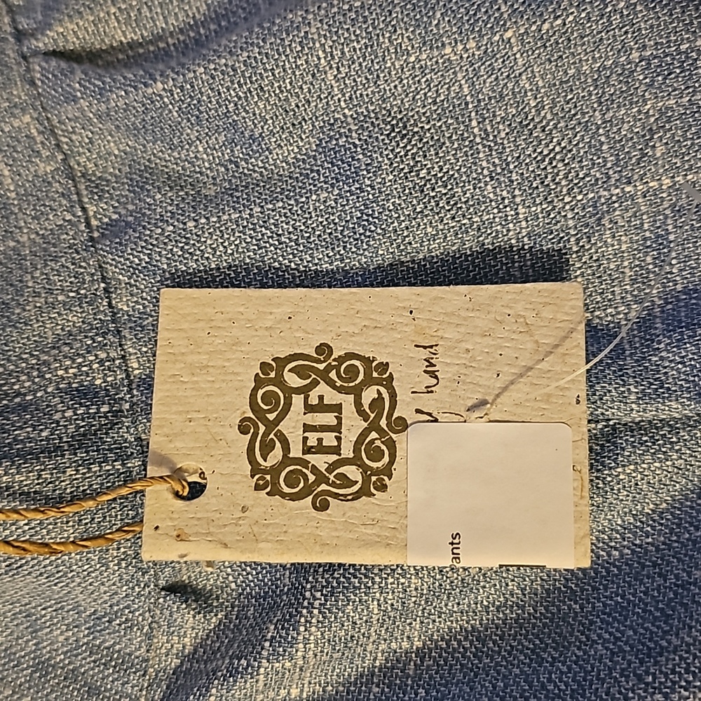 ELF Light Blue Wide Leg Pants - Women - Picture 3 of 8